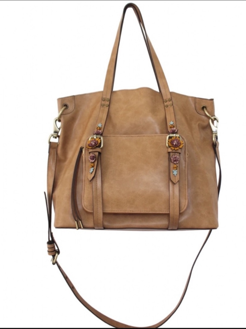 NWT Elle Jae Gypset Scattered Blooms Tote